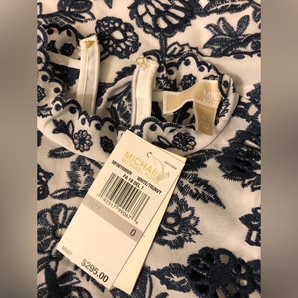 STUNNING MICHAEL KORS EMBROIDERED DRESS SIZE 0 - Picture 5 of 6